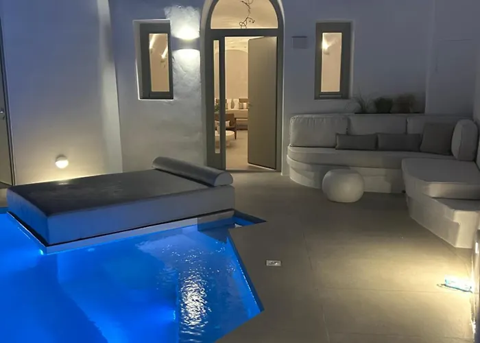Thea Cave - Heated Infinity Pool * Ия